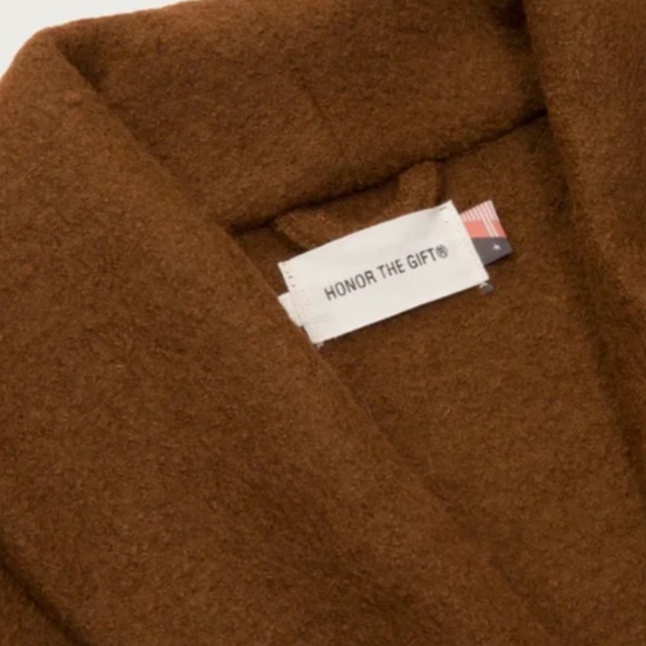 Honor The Gift Wool Blend Coat NWT XL - Picture 3 of 7